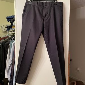 Gap Tailored Khakis - Black (straight fit) (discontinued item)